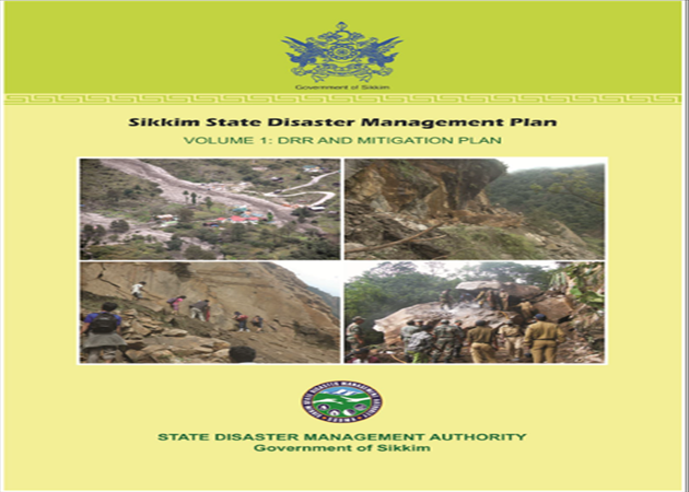 Sikkim State Disaster Management Plan Volume 1.