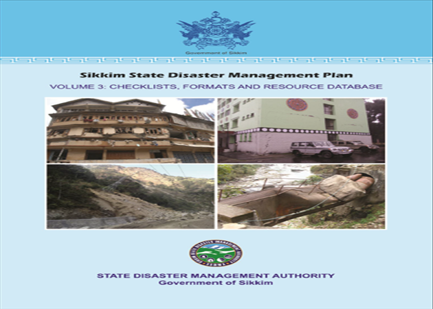 Sikkim State Disaster Management Plan Volume 3.