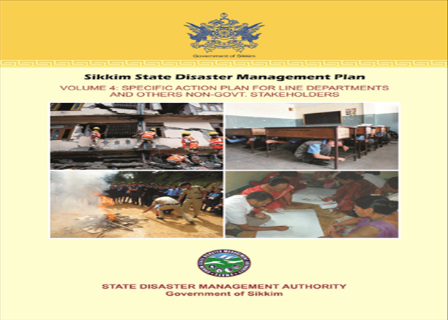 Sikkim State Disaster Management Plan Volume 4